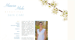 Desktop Screenshot of maurameloskincare.com